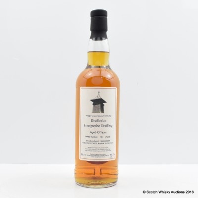 Invergordon 1973 43 Year Old Whisky Broker