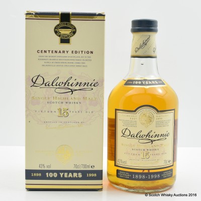 Dalwhinnie 15 Year Old Centenary Edition