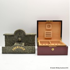 ABERLOUR FOUNTAIN BOTTLE HOLDER   ABERLOUR CIGAR HUMIDOR