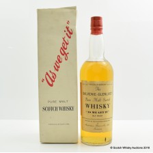 BALVENIE GLENLIVET PURE MALT AS WE GET IT 26 2 3 FL OZS