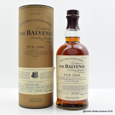 Balvenie Tun 1858 Batch #1