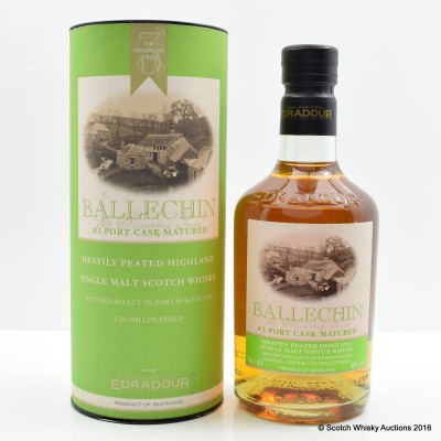 Edradour Ballechin #3 Port Matured