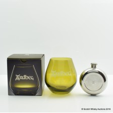 Ardbeg Hip Flask Branded Glass