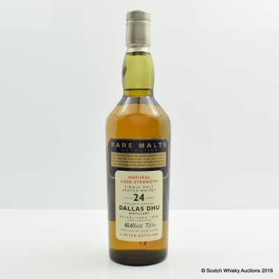 Rare Malts Dallas Dhu 1970 24 Year Old