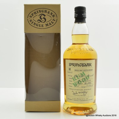 Springbank 1989 12 Year Old Rum Wood