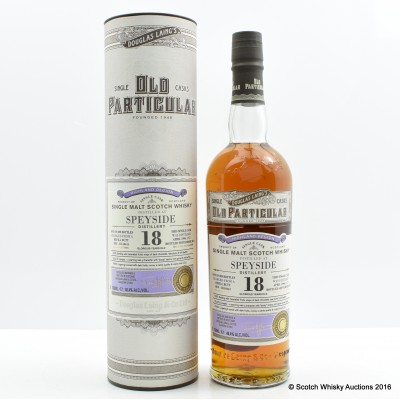 Speyside 1996 18 Year Old Old Particular