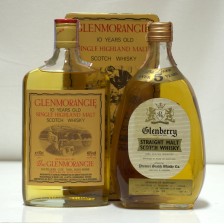 Glenmorangie 10 In Tin 50cl Glenberry 5 Tear Drop Bottle