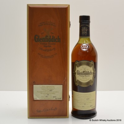 Glenfiddich 1973 33 Year Old Vintage Reserve