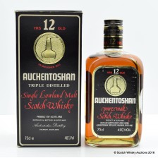AUCHENTOSHAN 12 YEAR OLD DUMPY 75CL