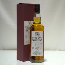 SPRINGBANK SOCIETY BOTTLE