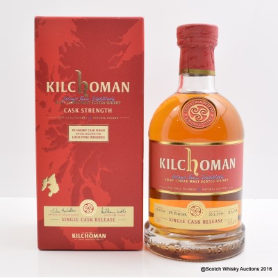 Kilchoman PX Sherry Cask Finish For Loch Fyne Whiskies