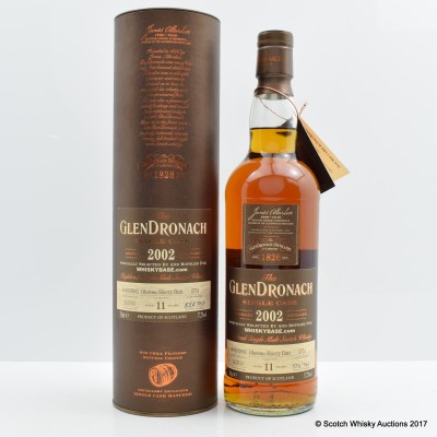 GlenDronach 2002 11 Year Old Single Cask #2751 for Whiskybase.com