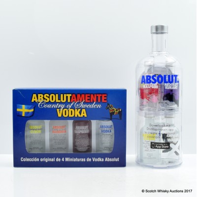 Absolut Vodka Minis Set x 2