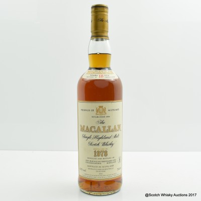 Macallan 18 Year Old 1978 (Rothschild Import)