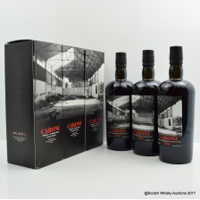 CARONI TRILOGY 1996 20 YEAR OLD RUMS 60TH ANNIVERSARY LA MAISON DU WHISKY 3 X 70CL
