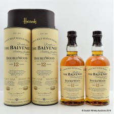 Balvenie 12 Doublewood 2 X 70cl In Leather Harrods Case