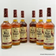 Wild Turkey 8 101 Proof 6 X 70cl