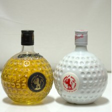 OLD ST ANDREW S GOLF BALL DECANTER S 2 X DIFFERENT STYLES