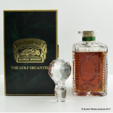 BOWMORE 21 YEAR OLD FAMOUS GOLF COURSES OF SCOTLAND TURNBERRY DECANTER 75CL