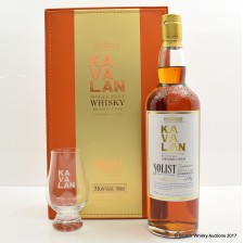 KAVALAN SOLIST BRANDY CASK WITH GLENCAIRN GLASS