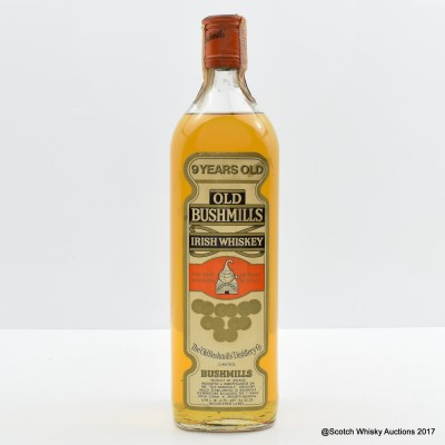 Old Bushmills 9 Year Old 75cl