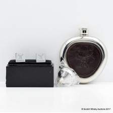 Glenfiddich Hip Flask Cufflinks