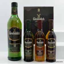 GLENFIDDICH 12 YEAR OLD   GLENFIDDICH CASK COLLECTION 3 X 20CL