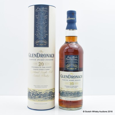 Glendronach 20 Year Old Tawny Port Finish