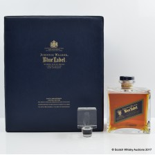 Johnnie Walker Blue Label 200th Anniversary Decanter In Leather Case