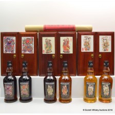 Springbank Door Gods 1st 2nd 3rd Editions 6 X 70cl With Posters