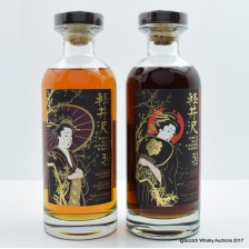 KARUIZAWA 30 YEAR OLD CASK  8606   31 YEAR OLD CASK  3555