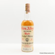 GLEN ALBYN 10 YEAR OLD 75CL