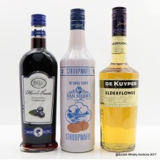 Heidelbeere Liqueur 50cl Van Meer S Stroopwaffel Liqueur De Kuyper Elderflower Liqueur