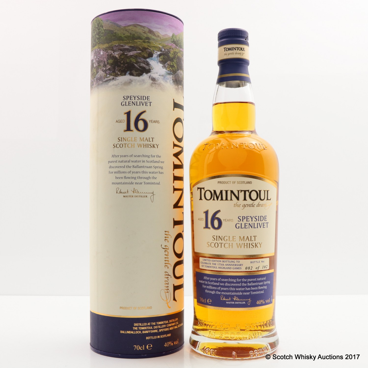 Tomintoul 16 Year Old 175th Anniversary Of Tomintoul Highland Games