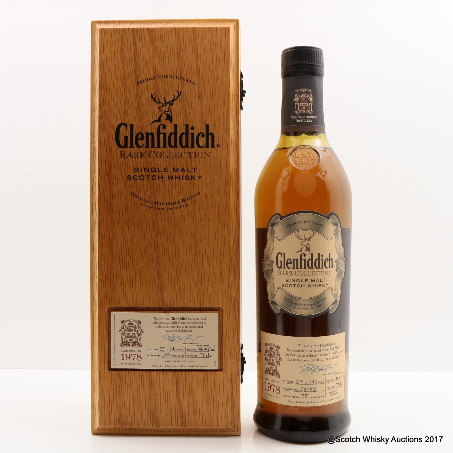 Glenfiddich 1978 35 Year Old Rare Collection for Dubai Duty Free The
