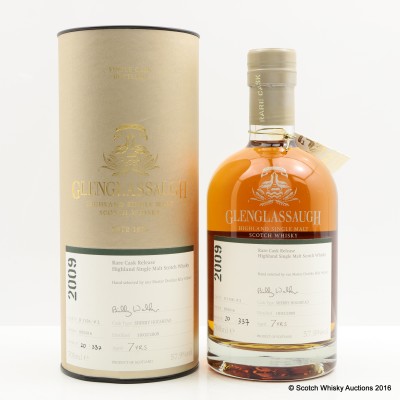 Glenglassaugh 2009 7 Year Old Rare Cask Release