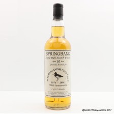 Springbank 10 Machrianish Golf Club Bottling