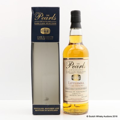 Littlemill 1991 Cask Strength The Pearls