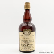SLAINTHEVA BLENDED SCOTCH WHISKY BOTTLED FOR BRIAN PROSSER 26 2 3 FL OZ