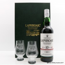 Laphroaig 10 Batch 7 With 2 Glasses