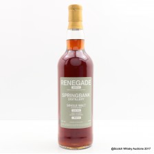 Springbank 18 Renegade Mark Reynier Bespoke Bottling