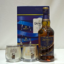 Dewars 12 Gift Set With 2 X Glasses
