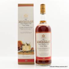 MACALLAN 10 YEAR OLD CASK STRENGTH 1L