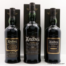 Ardbeg 10 Ardbeg Corryvreckan 70cl Ardbeg Uigeadail 70cl