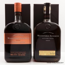 WOODFORD RESERVE DOUBLE OAKED 1L   WOODFORD RESERVE DISTILLER S SELECT 1L