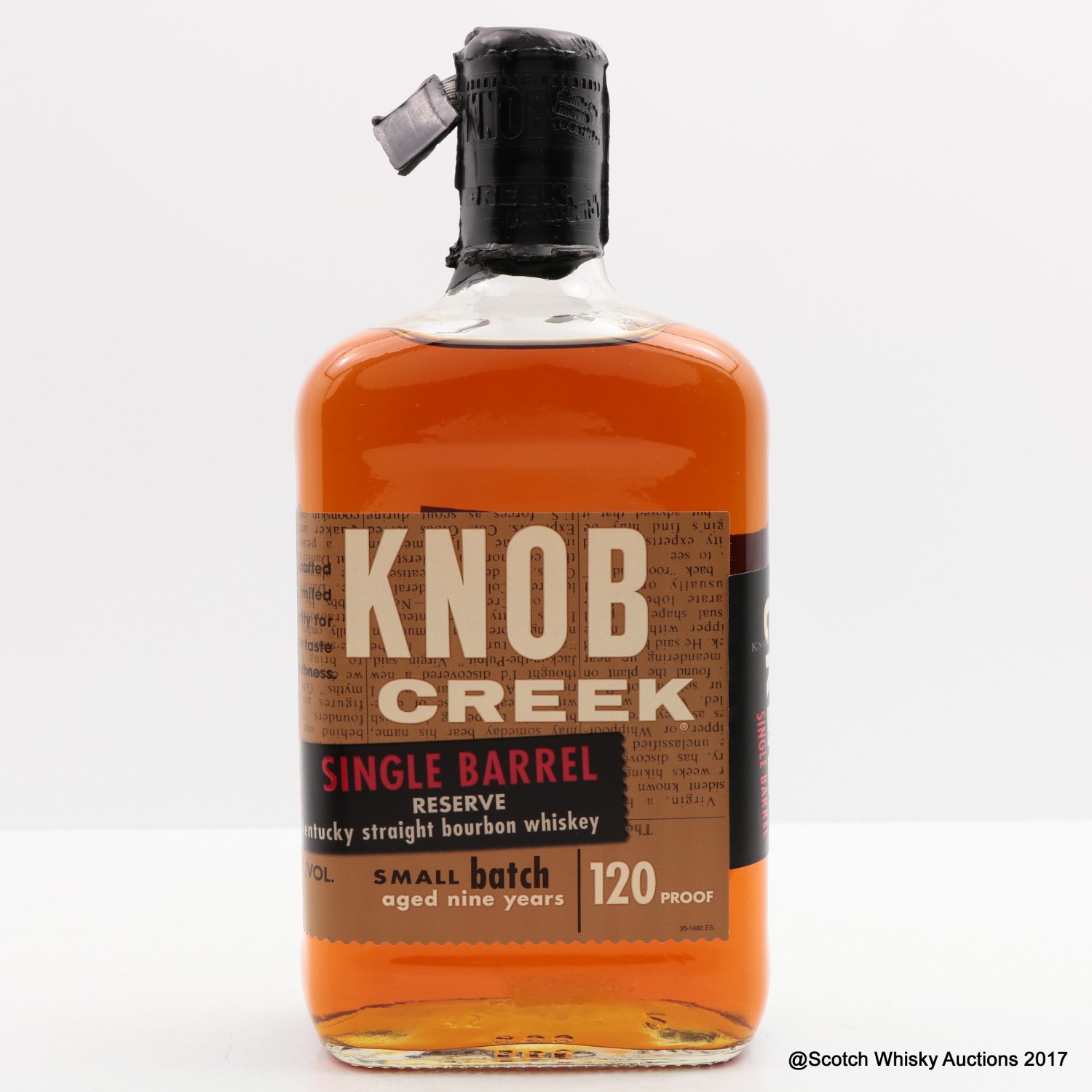 Knob Creek 9 Year Old Single Barrel 75cl | The 72nd Auction | Scotch ...