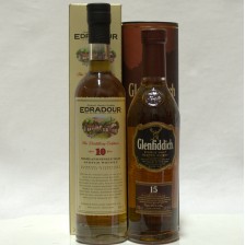 Edradour 10 20cl Glenfiddich 15 Solera 20cl