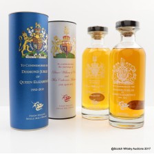 ENGLISH WHISKY CO DIAMOND JUBILEE   ENGLISH WHISKY CO ROYAL MARRIAGE