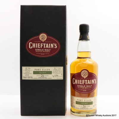 Port Ellen 1982 26 Year Old Chieftain's