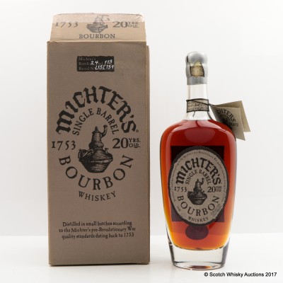 Michter's 20 Year Old Single Barrel